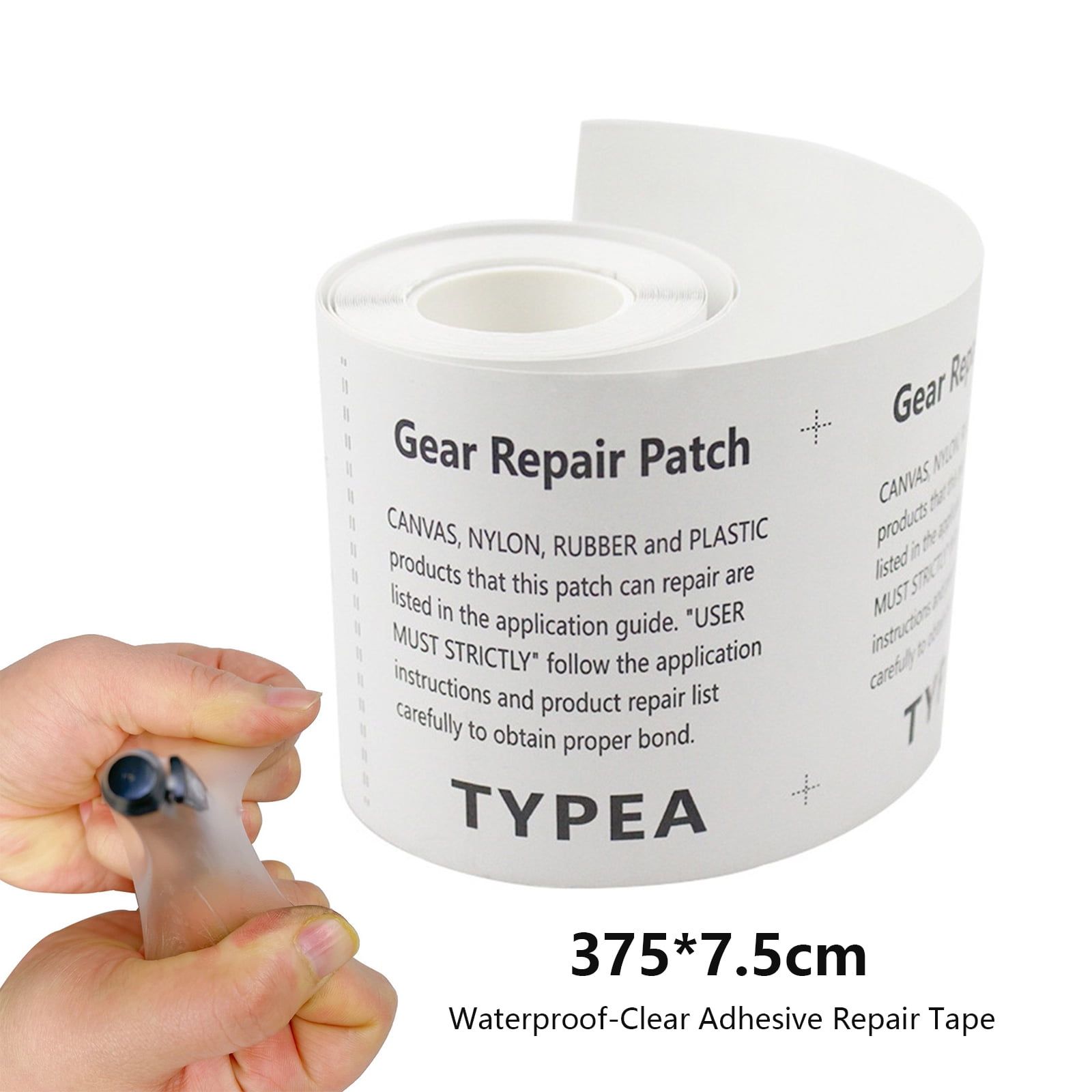C lear Repair Tape Self Adhesive Patch Kit for Gazebo Tent Canopy Awning Marquee 