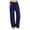 Purple#womens linen pants plus size, variant on yardsong Wide Leg Pants for Women Linen Summer Loose Beach Vacation Pant Pull on Elastic Waist Drawstring Trousers with Pockets Purple,XL