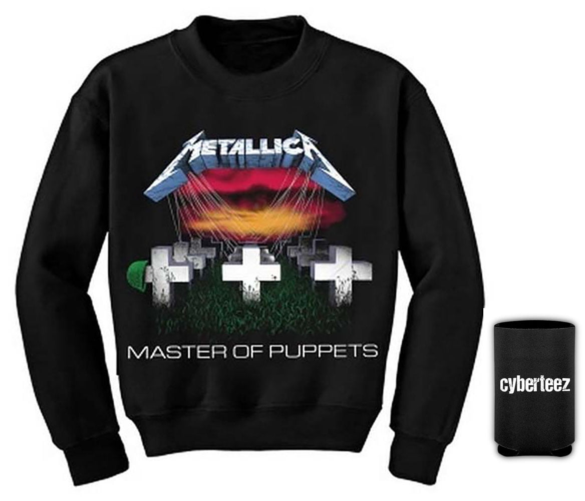 metallica crew neck sweatshirt