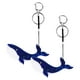 thumbnail image 1 of 2 llaveros acrílicos con forma de animal, llavero colgante de ballena, adorno para bolso, 1 of 6