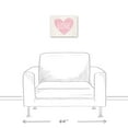 thumbnail image 3 of Creative Products Paper Heart Love 14x11 Canvas Wall Art, 3 of 5
