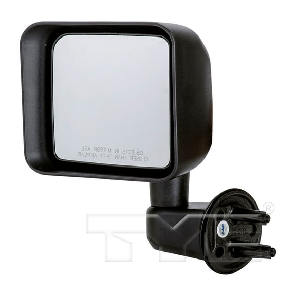 TYC 4130112 Door Mirror For 07-15 Jeep Wrangler Fits select: 2008,2015 JEEP WRANGLER UNLIMITED