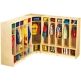thumbnail image 3 of Corner Coat Locker with Step, 3 of 6