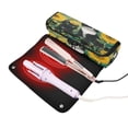 thumbnail image 3 of Hair Tool Organizer Bag with Heat Resistant Mat Removable Travel Storage Case for Hot Air Brushes Curling Irons Cats in Sunflowers Garden, 3 of 8