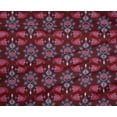 thumbnail image 4 of oneOone Polyester Lycra Fabric Floral & Paisley Block Print Fabric BTY 56 Inch Wide, 4 of 4