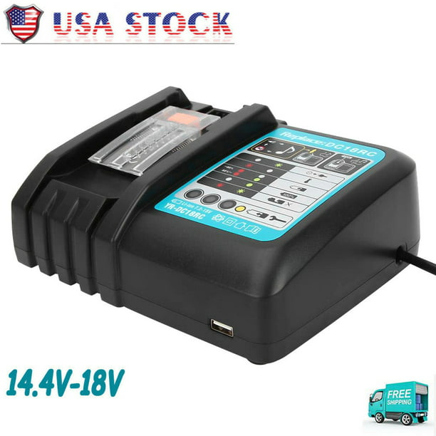 Howstar 18v Dc18rc Replace Charger For Mak Ita Bl10 Bl1850 Bl10 Fast Charge Us Walmart Com Walmart Com
