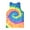 Neon Rainbow, variant on Colortone Tie-Dye Tank Top Multicolor Adult S to 3XL Cotton
