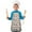 Light Gray Chicken, variant on Light Gray Chicken Rooster Pattern Kids Aprons for Girls and Boys,Adjustable Neck Strap Toddler Aprons for Kids Cooking Baking