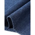 thumbnail image 5 of Agnes Orinda Women's Plus Size Denim Dress Pleated Ruffle Sleeve Flowy Swing 2026 Summer Casual Jean Midi Babydoll Dresses with Pocket 3X Dark Blue, 5 of 6