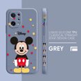 thumbnail image 3 of Case For OPPO FIND X6 X3 REALME X7 X50 RENO 2 4Z 4 6 Lite 5Z 5F 4G 5G PRO Liquid Silicone Case Mickey Minnie Mouse Cartoon, 3 of 5