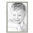 thumbnail image 2 of ArtToFrames 21" x 31" Classic Silver Picture Frame, 21x31 inch Gray MDF Poster Frame (WOM-4499), 3 Pack, 2 of 8
