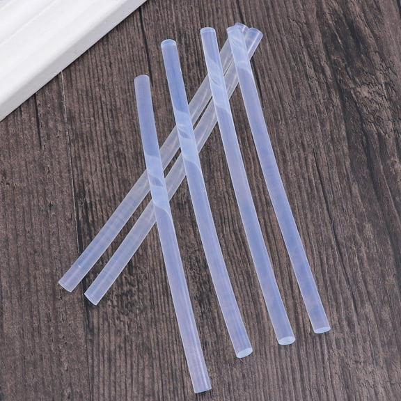 IDEANATEGRATE 50Pcs Large Hot Glue Sticks White Glue Sticks For Diy Crafts And Christmas Products