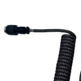 thumbnail image 3 of Cable en espiral USB a tipo C Cables divididos negros Cable de teclado DIY para teclado mecánico, 3 of 3