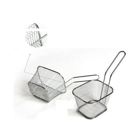 

SCGSY Under 10 Dollars Kitchen Utensils & Gadgets Kitchen Utensil Set Clearance Utensilios De Cocina Electroplate Stainless Steel Mini Frying Net Block Kitchen Set Utensil