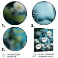 thumbnail image 3 of Designart "Blue Buddhism Buddhas Serenity II" Buddhism Metal Art Living Room, 3 of 5