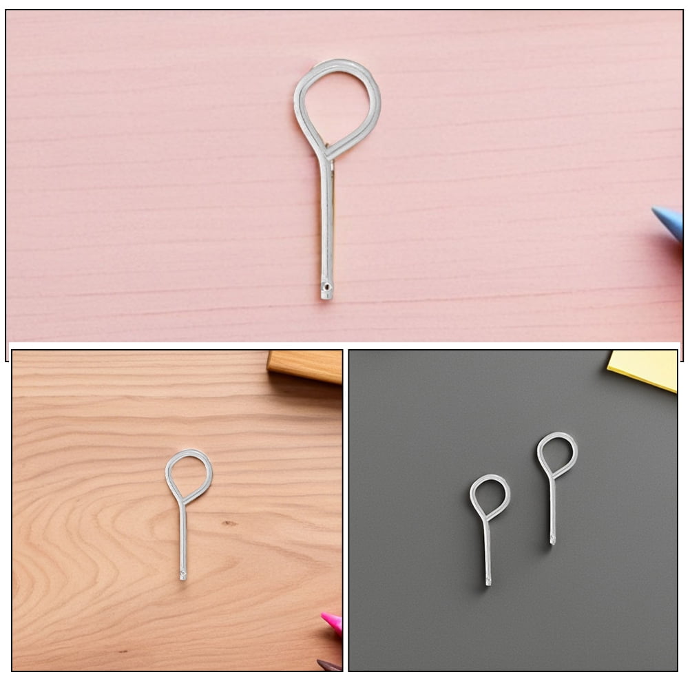 Tineasur 60Pcs Fire Equipment Lock Pin Stainless Steel for Industrial Outdoor Safety