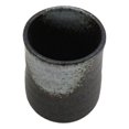 thumbnail image 6 of Pack Of 6 Charcoal Grey Tone Hakumu Reactive Glaze Ceramic Yunomi Tea Cups 9oz, 6 of 9