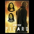 thumbnail image 2 of Men's Star Trek: Picard Character Poster  Graphic Tee Black X Large, 2 of 5