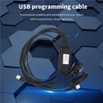 thumbnail image 4 of Moyic Cable de programación USB FTDI 5 en 1 para Ham Radio 3.5mm 2.5mm HT750 EX500 Electrodomésticos Moyic HA021153-00, 4 of 6