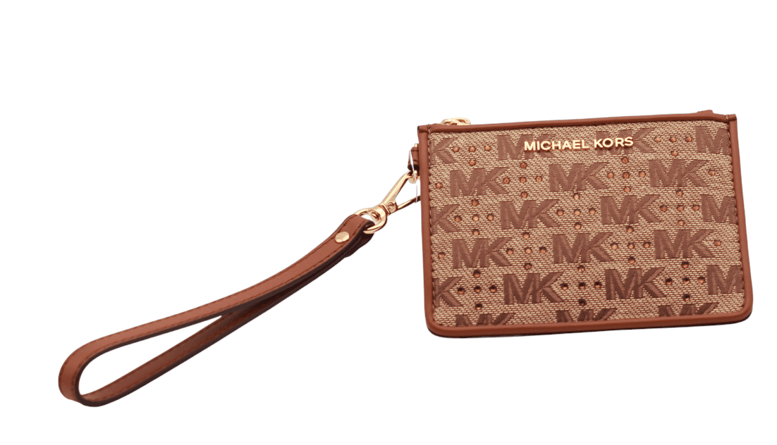 Michael Kors Women's Jet Set Travel Small Top Zip Coin Pouch With