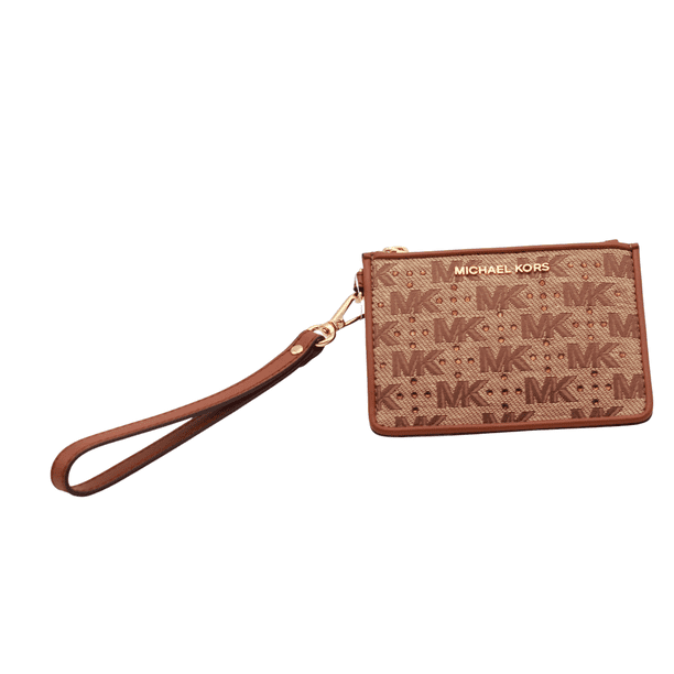 Michael Kors Womens Jet Set Small Coin Purse (Camel) 34H3GJ6P1J 