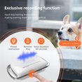thumbnail image 4 of Riwcyla Dog Bark Collar Rechargeable Electric Training Collar 1000M Remote Control LED Light for 8,100lbs Small Medium Large Dogs Waterproof IP67 Collar with Sound Reminders, Vibration, Safe Shock(0, 4 of 6