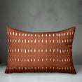 thumbnail image 3 of Creative Products Abstract White Dots on Orange 14x20 Spun Poly Pillow, 3 of 3