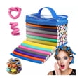 thumbnail image 1 of Rizadores De Cabello Sin Calor, 42pcs Rizo Tubos Cabello, 1 of 4