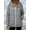 Gray, variant on WPPGONE Womens Windbreaker Jacket Hooded Waterproof Hem Drawstring Zip Up Long Sleeve Coat Outdoor Autumn Winter Fashion Casual Jacket with Pockets