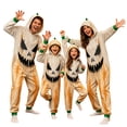 thumbnail image 7 of Halloween for Boys Girls Zipper Long Sleeve Romper Hooded Jumpsuit Cosplay Outfits, 7 of 7