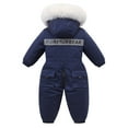 Hangyan Solid Color Thin Baby Jumpsuit Open Crotch Children's Ski Wear