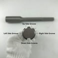 thumbnail image 4 of SDS-Max 18mm Diameter Ground Rod Driver for 5/8 Inch and 3/4 Inch Ground Rods, Work with SDS Max Rotary Hammers, 4 of 5