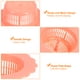 thumbnail image 4 of Filtro de Drenaje de Fregadero Uxcell, Filtro de Cocina de Plástico para Atrapar Cabello, Paquete de 2 en Rosa, 4 of 6