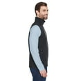 thumbnail image 3 of CORE365 CE701 Men's Cruise Two-Layer Fleece Bonded Soft Shell Vest-Black-2XL, 3 of 3