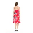 thumbnail image 3 of Hawaii Hangover Women's Hawaiian Mermaid Ruffle Dress in Hibiscus, 3 of 5