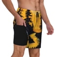 thumbnail image 2 of Fotbe Sunset River Pine Trees Traje de Baño para Hombre – Shorts de Natación de Secado Rápido con Forro y Bolsillos-X-Large, 2 of 6