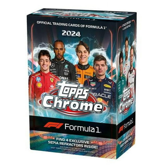 24 TOPPS CHROME F1 RACING VALUE BOX