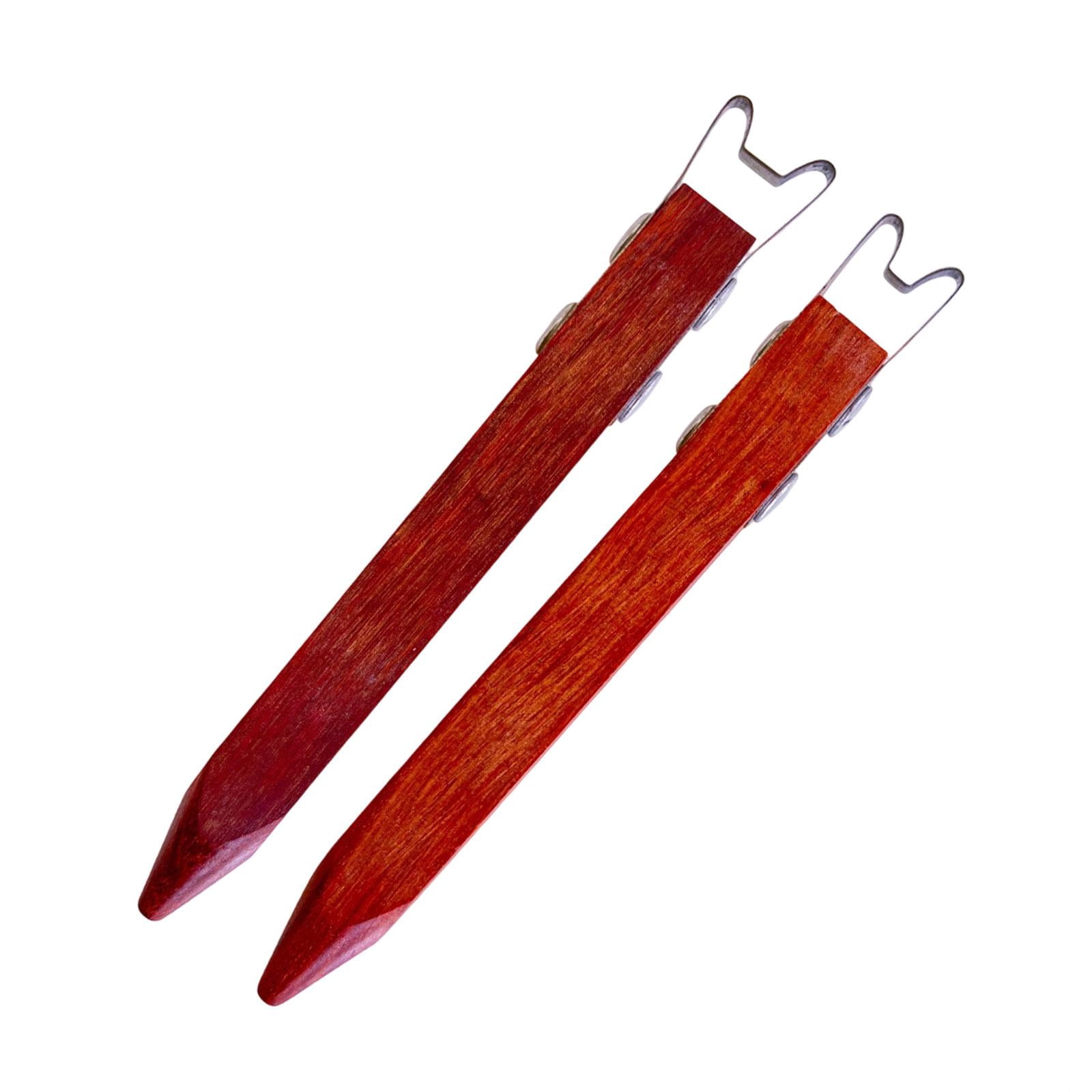 S SERENABLE 2 Pieces Pottery Trimming Tools Foot Trimmer Ergonomic Comfortable Grip Sturdy Clay Sculpture Tools Base Shaping for Modeling