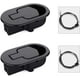 thumbnail image 1 of Mango de repuesto para silla reclinable de metal con cable (2 juegos), cable de liberación para silla reclinable con tirador, mecanismo de piezas de reparación reclinable compatible con la mayoría de, 1 of 5