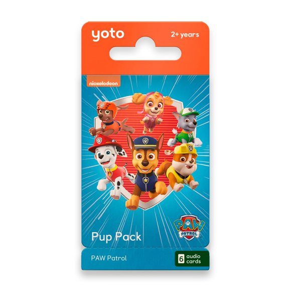Tarjetas de audio Yoto PAW Patrol: Pup Pack 6 para Yoto Player