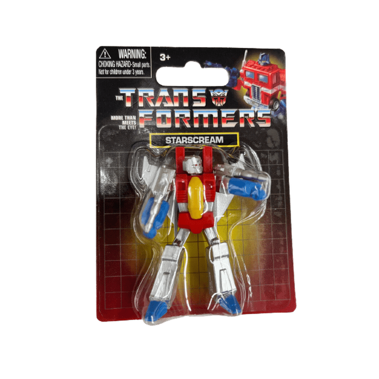 TRANSFORMERS STARSREAM フィギュア Transformers Starscream (2022) Just Play Mini Figure