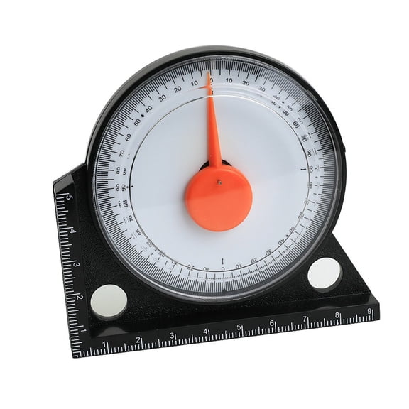 yaaqii Magnetic High Precise Angle Level Finder Meter Clinometer Gauge Gauging Tools