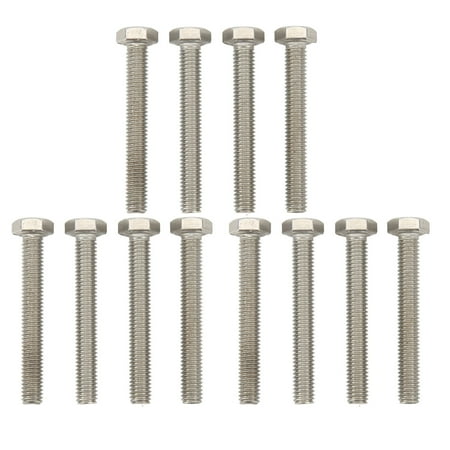 

Ccdes 12PCS Marine Hex Socket Screw Stainless Steel High Hardness Pump Impeller Screw For Boat Repair Stainless Steel Marine High Hardness Marine Screw