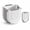 Grey, variant on Foldable Hanging Trash Can, Collapsible Kitchen Cabinet Door Garbage Bin for Countertop Scraps