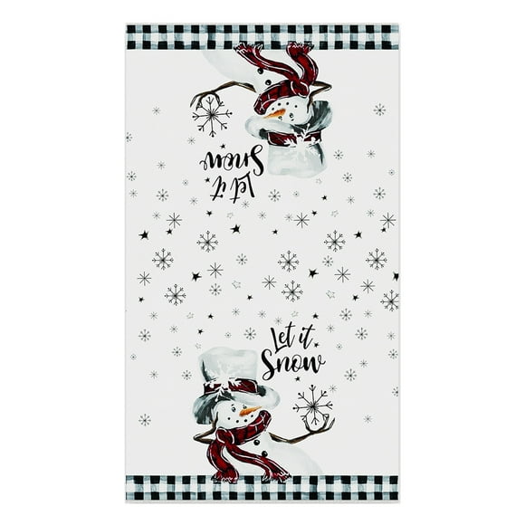 Christmas Kitchen Towels 19 in x 16 in Polyester Tea Towel for Drying Dishes Cooking and Baking