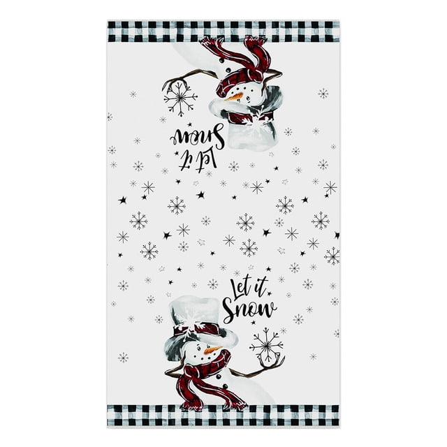 Christmas Kitchen Towels 19 in x 16 in Polyester Tea Towel for Drying Dishes Cooking and Baking