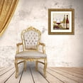 thumbnail image 3 of Penner, Janelle 12x12 Gold Ornate Wood Framed with Double Matting Museum Art Print Titled - Wine Tasting III, 3 of 4