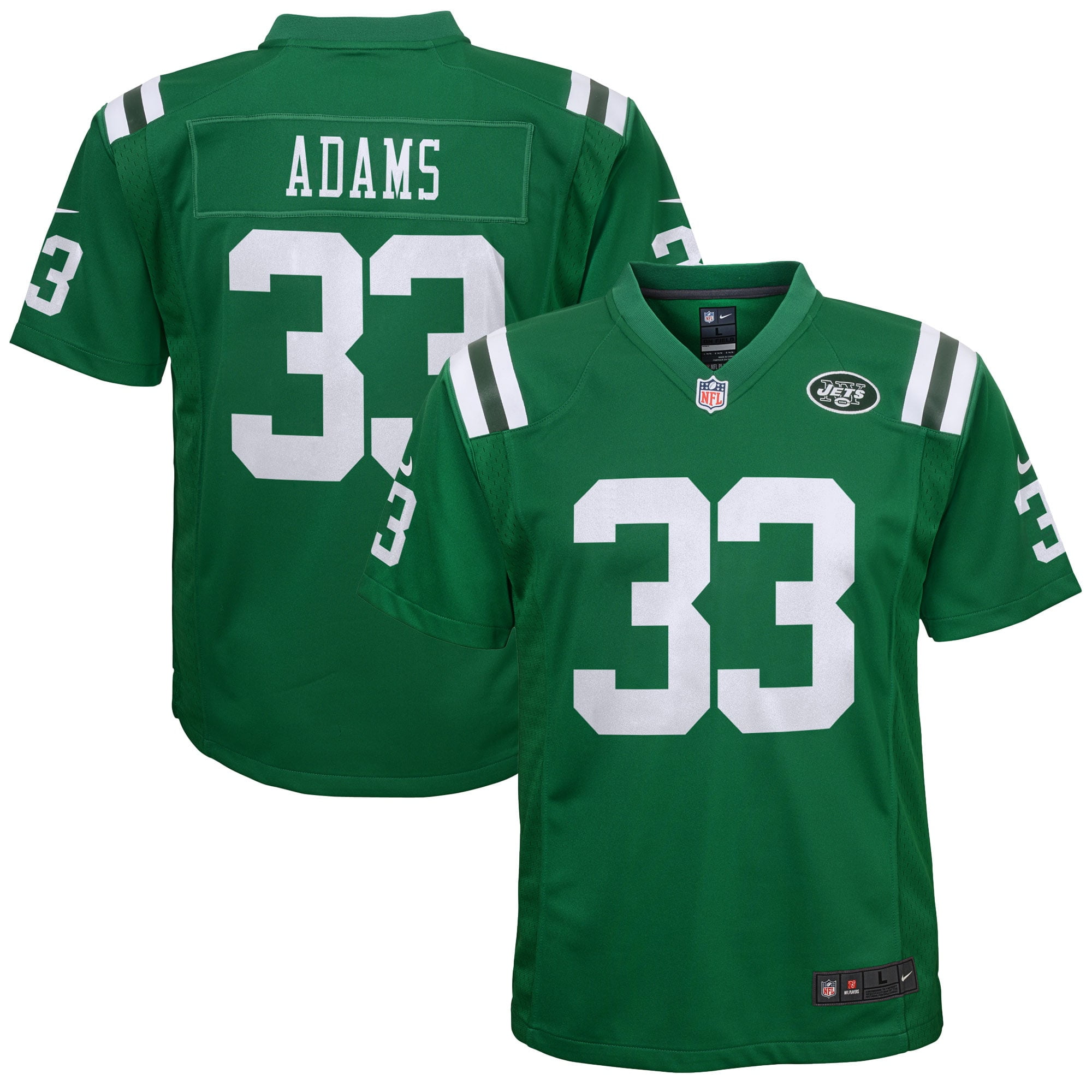 Jamal Adams New York Jets Nike Youth Color Rush Game Jersey - Green - Walmart.com - Walmart.com