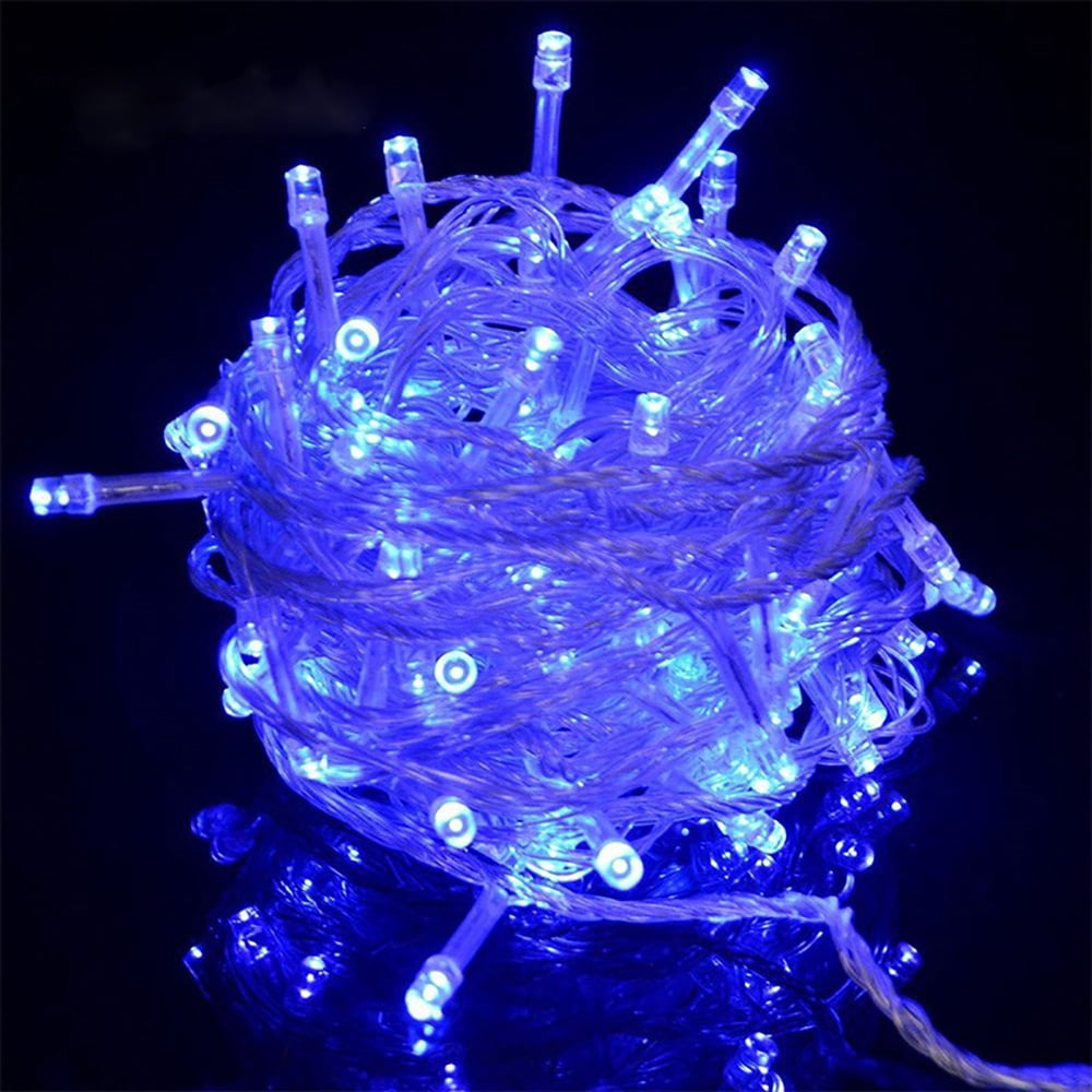 Details about   US LED String Lights Waterproof 10M Waterproof 110V 100 LED Connectable Xmas 
