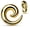 Gold, variant on Seamless Steel Spiral Ear Tapers Polished & Anodized Piercings Jewelry for Women Men Sold as Pair